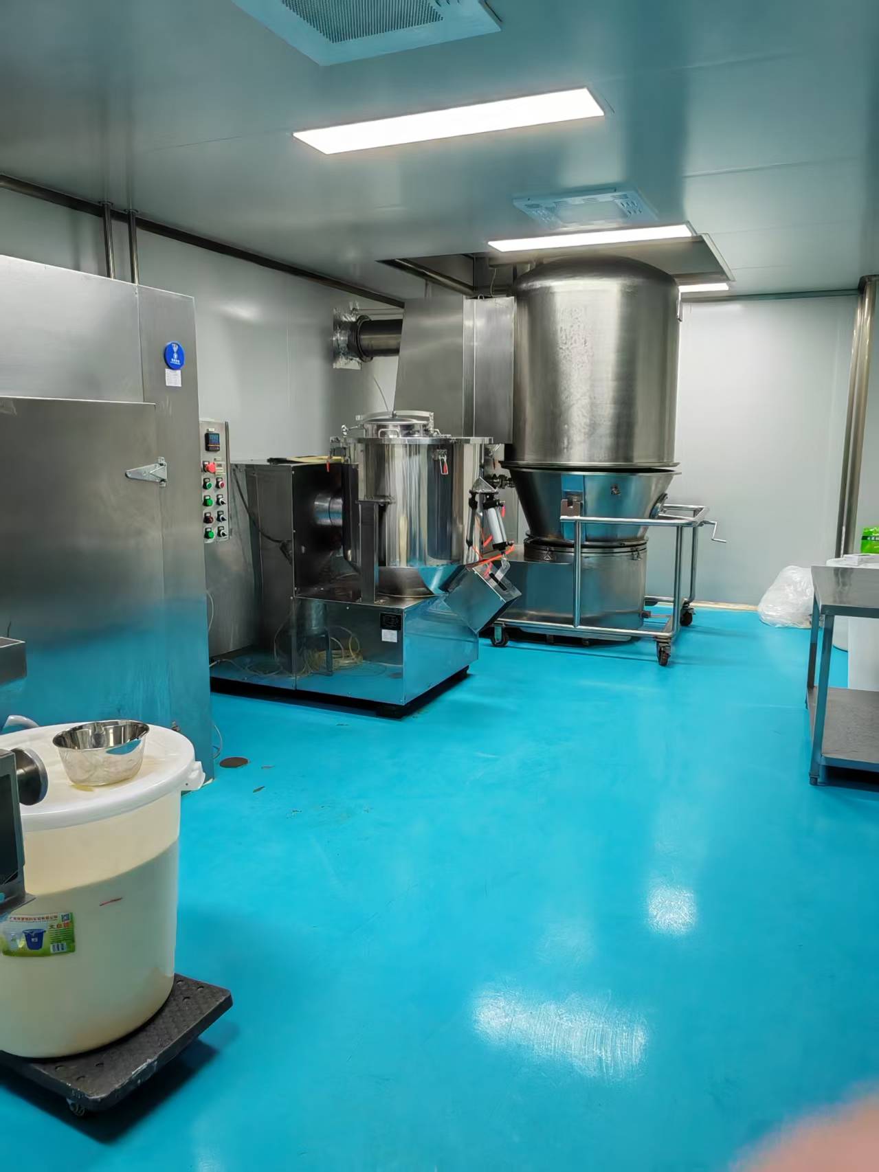 Factory production and quality control facility