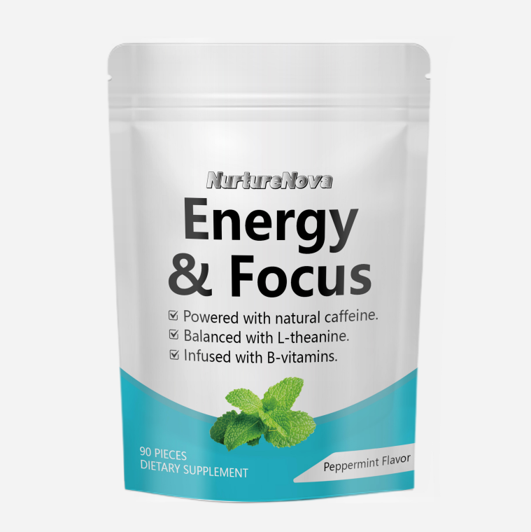 Energy & Focus Pieces - Energy Support | 90 Count | Dropship