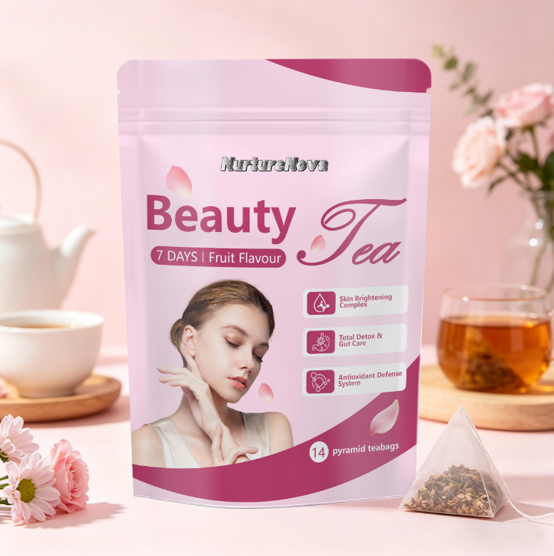 Beauty Tea - Skin Brightening Detox Gut Care |14 Teabags|Dropship