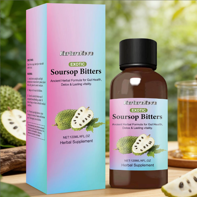Soursop Bitters - Gut Health & Detox Support | 120ml | Dropship