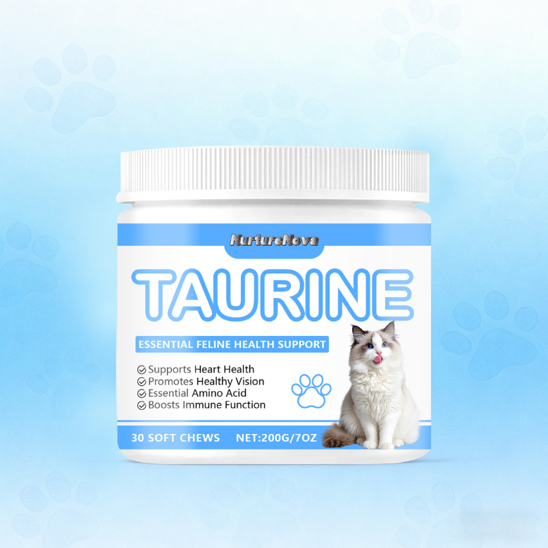 Cat Taurine Chews - Heart & Vision Support | 200g | Dropship