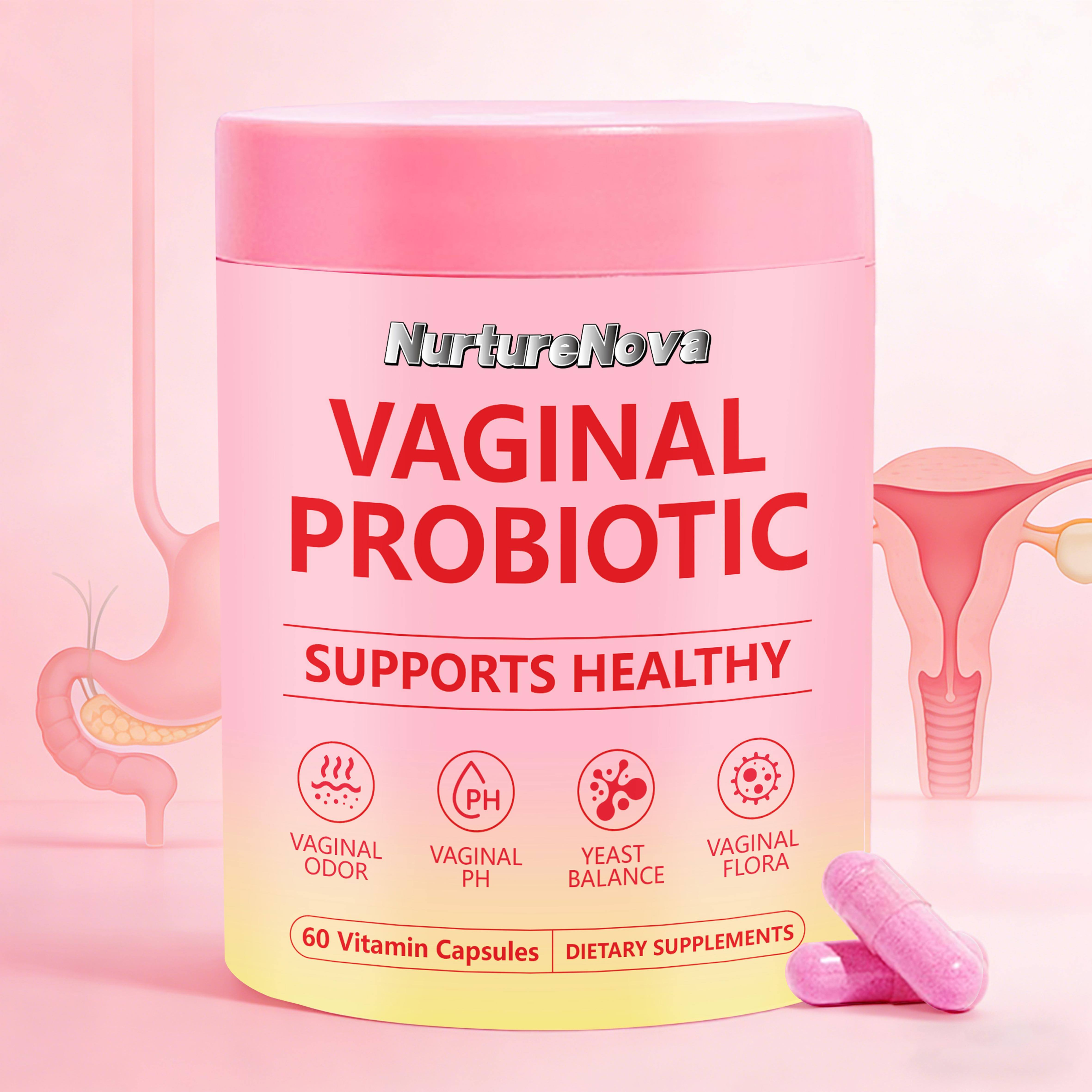 Women’s Vaginal Probiotic Capsules - pH & Odor Support | 60ct | Dropship