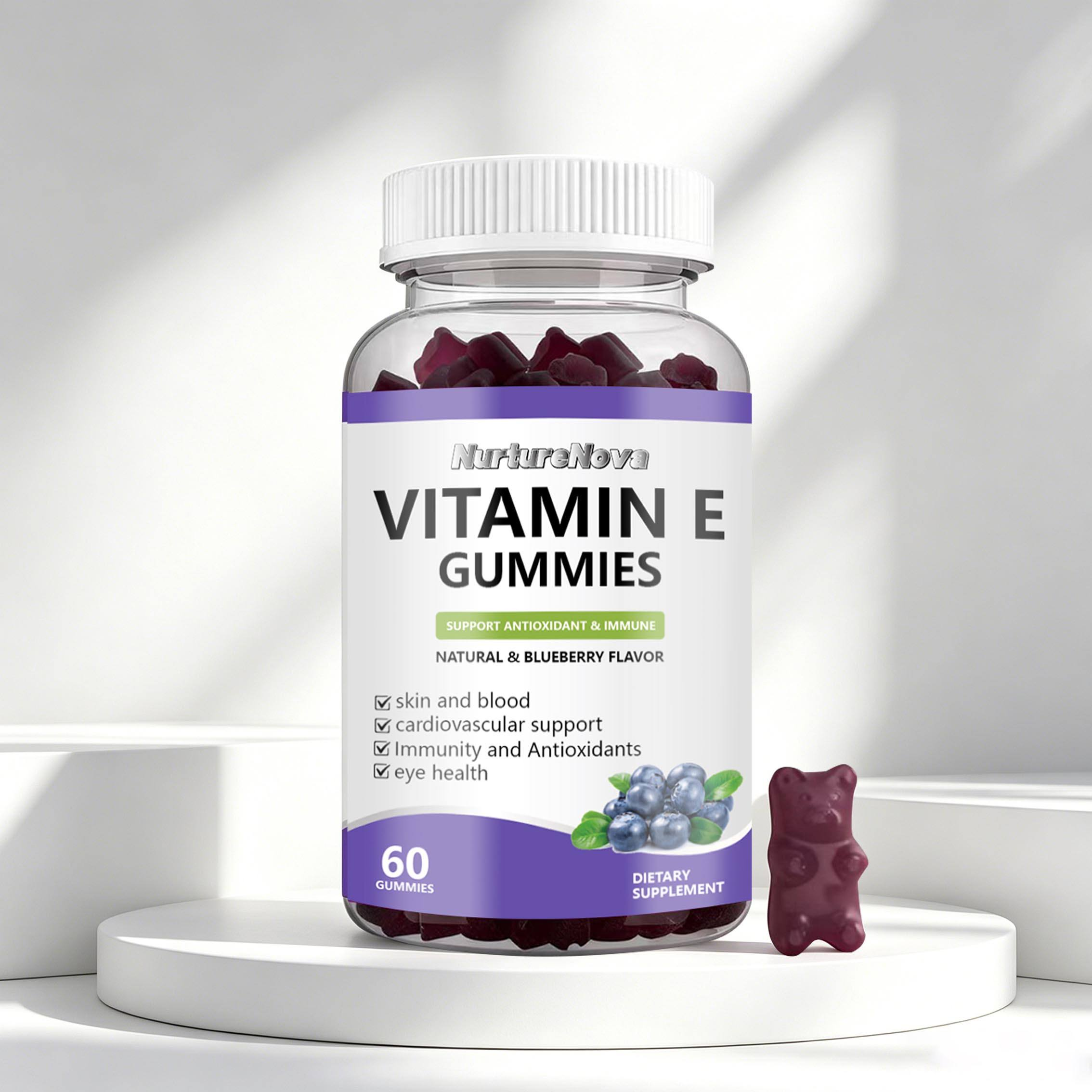Vitamin E Gummies - Antioxidant Support | 60 Count | Dropship