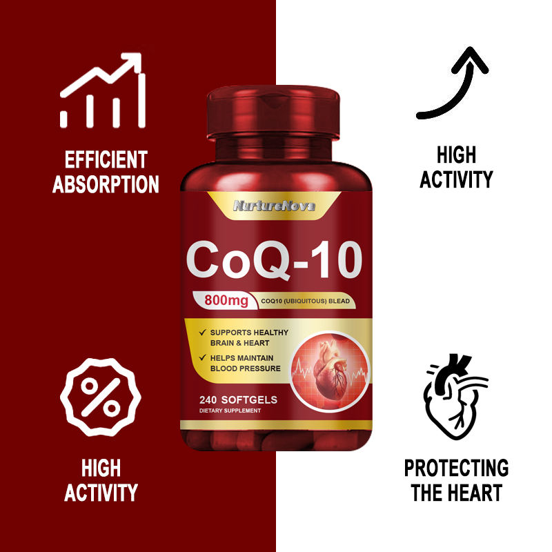 CoQ10 Softgels - Body Wellness | 240 Softgels | Dropship