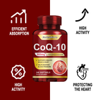 CoQ10 Softgels - Body Wellness | 240 Softgels | Dropship