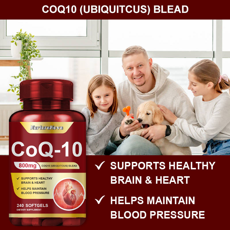CoQ10 Softgels - Body Wellness | 240 Softgels | Dropship