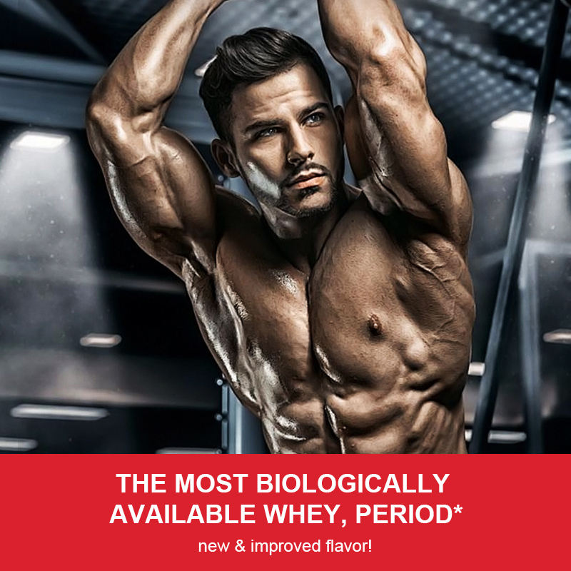 Whey Protein Powder - Muscle Building | Strawberry Flavor | Dropship