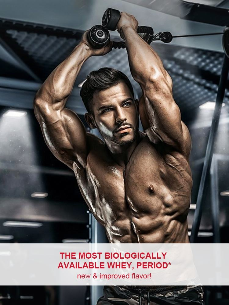 Whey Protein Powder - Muscle Building | Strawberry Flavor | Dropship