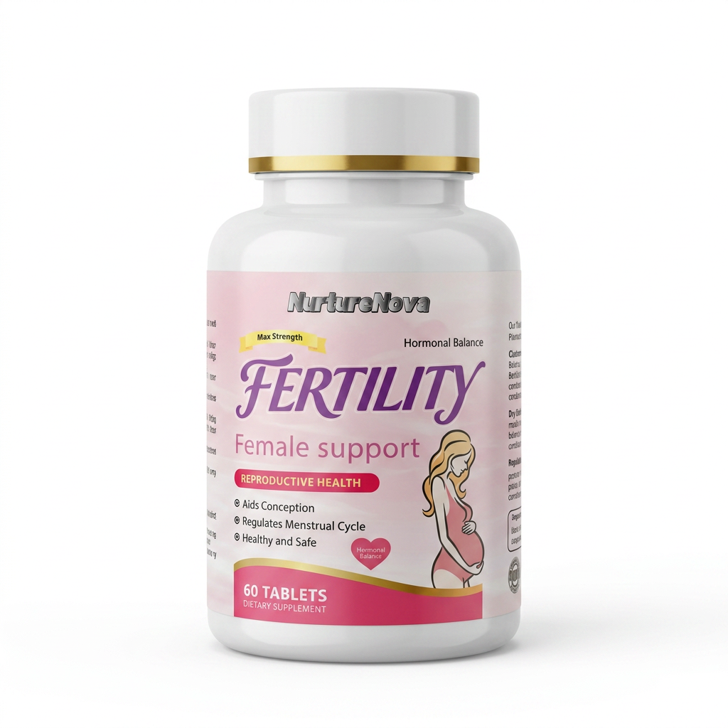 Female Fertility Tablets - Hormonal Balance | 60 Tablets | Dropship