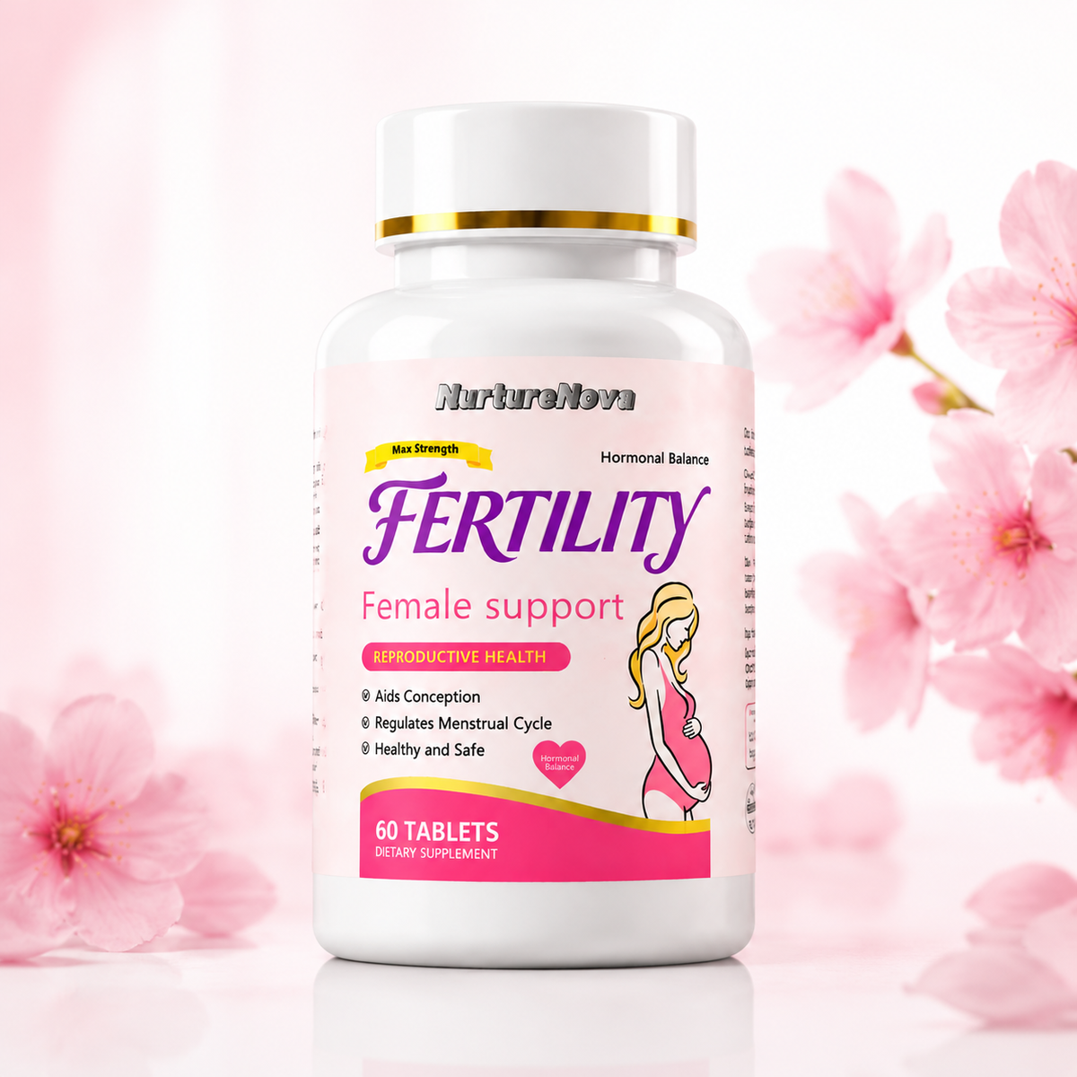 Female Fertility Tablets - Hormonal Balance | 60 Tablets | Dropship