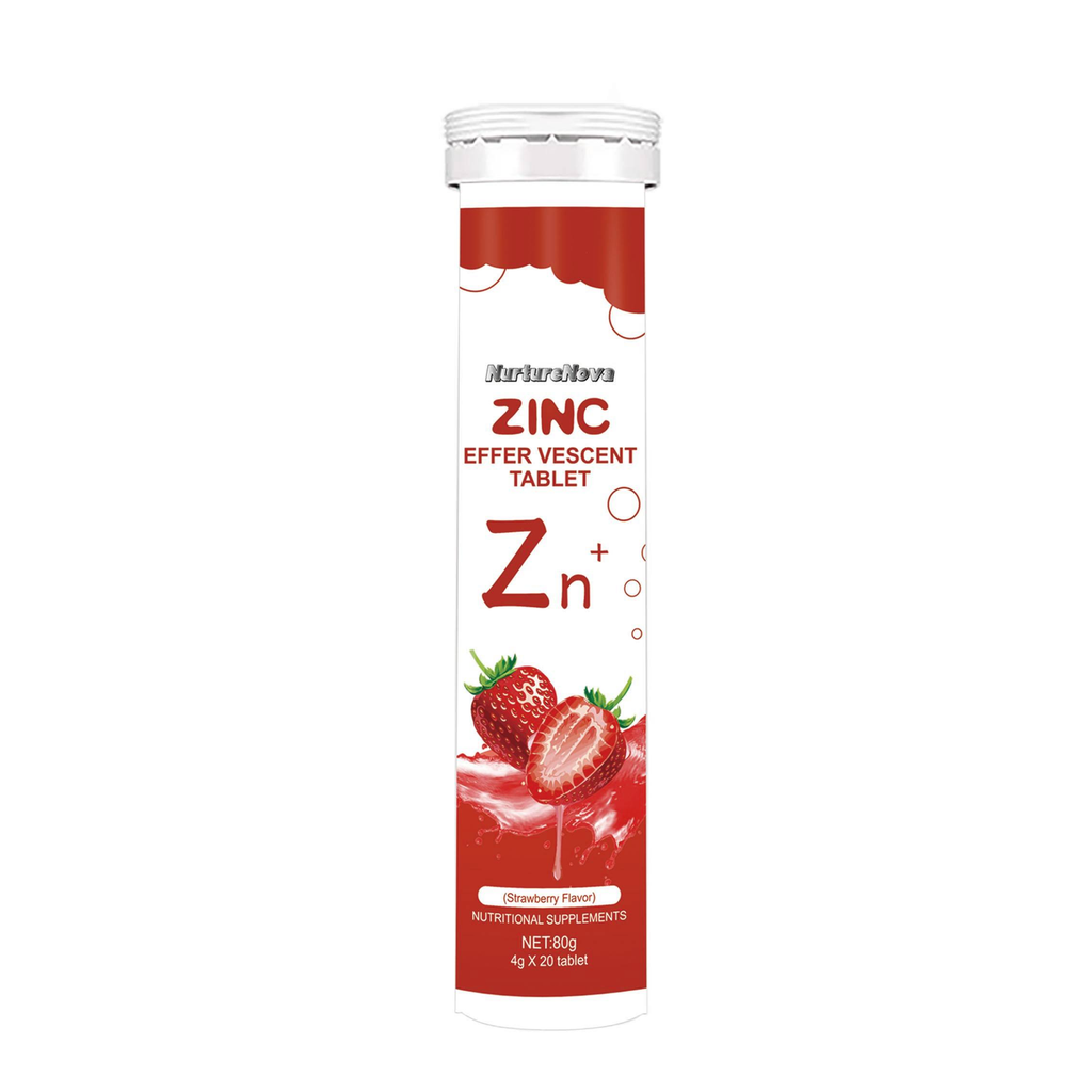 Zinc Effervescent Tablet‑Daily Zinc Supplement | 20 Tablets | Dropship
