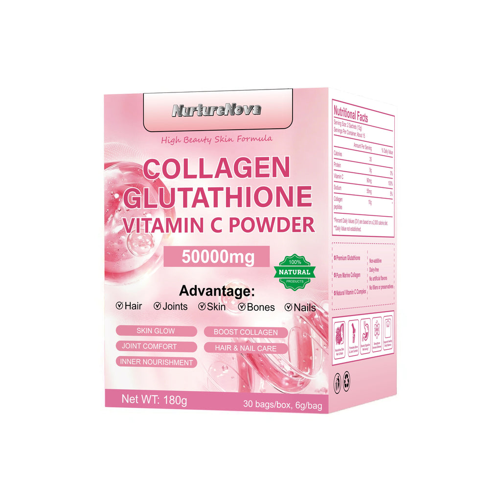 Collagen Glutathione Powder - Skin Hair Nail Joint Care|30bags|Dropship