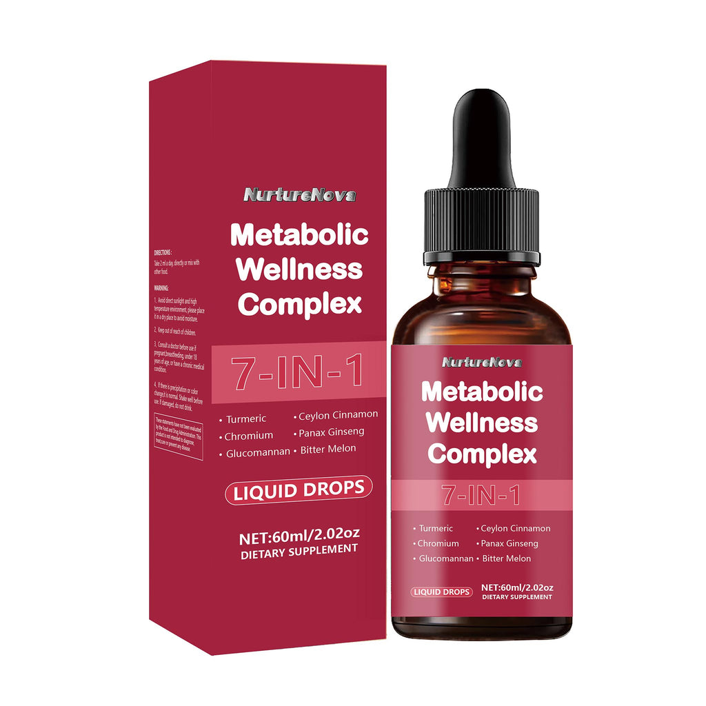 Metabolic Wellness Complex Drops - Wellness Support | 60ml | Dropship