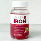 Beets Iron Gummies - Blood Wellness Support | 60 Gummies | Dropship