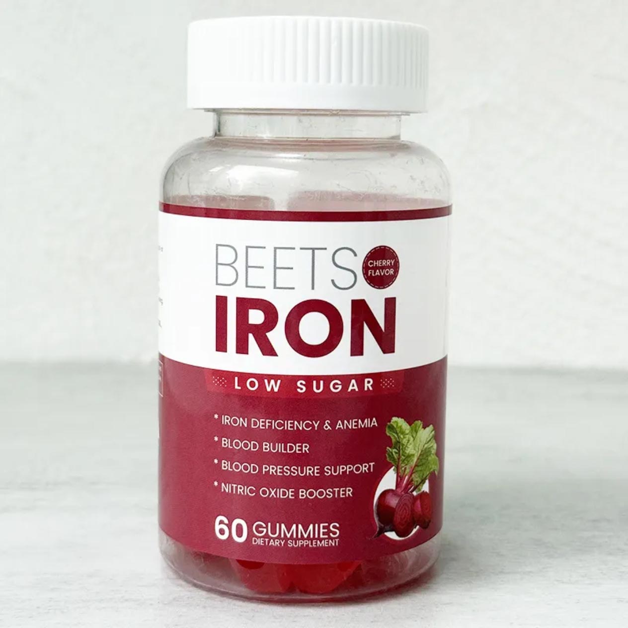 Beets Iron Gummies - Blood Wellness Support | 60 Gummies | Dropship