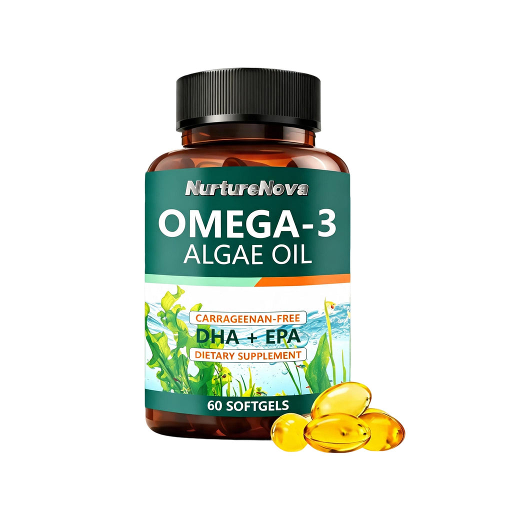 Omega‑3 Algae Oil Softgels - Overall Wellness | 60 Softgels | Dropship