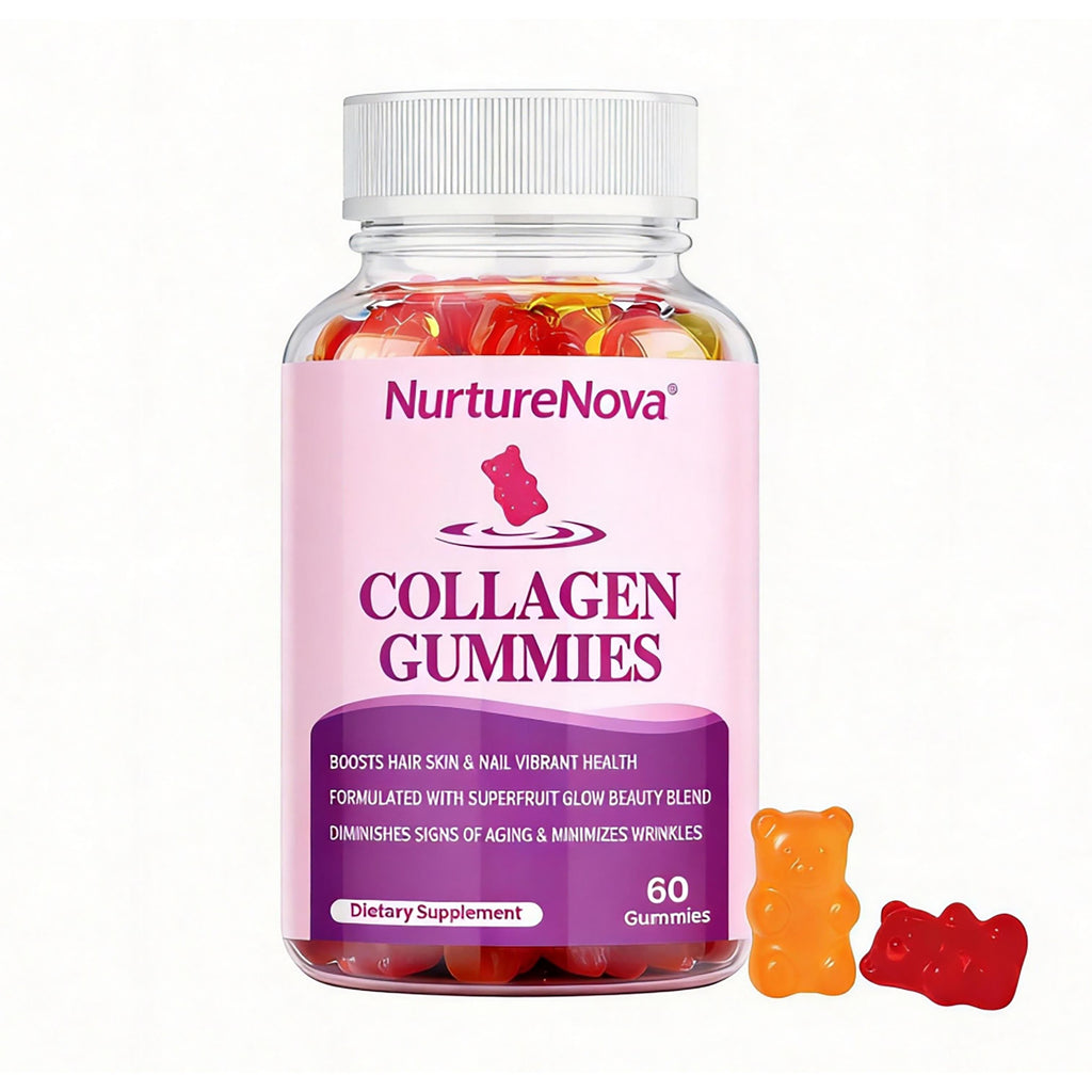 Collagen Gummies - Hair Skin Nail Beauty Support |60 Gummies| Dropship