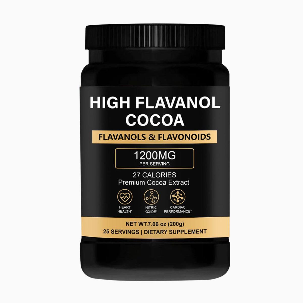 High Flavanol Cocoa Powder - Body Health Support | 200g | Dropship
