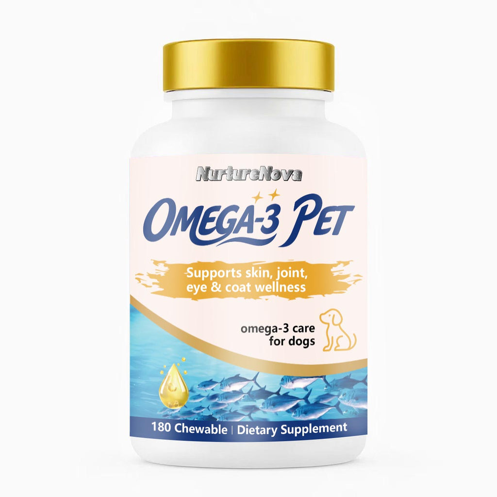 Omega-3 Pet Chewable - Dog Skin Wellness | 180 Chewables | Dropship