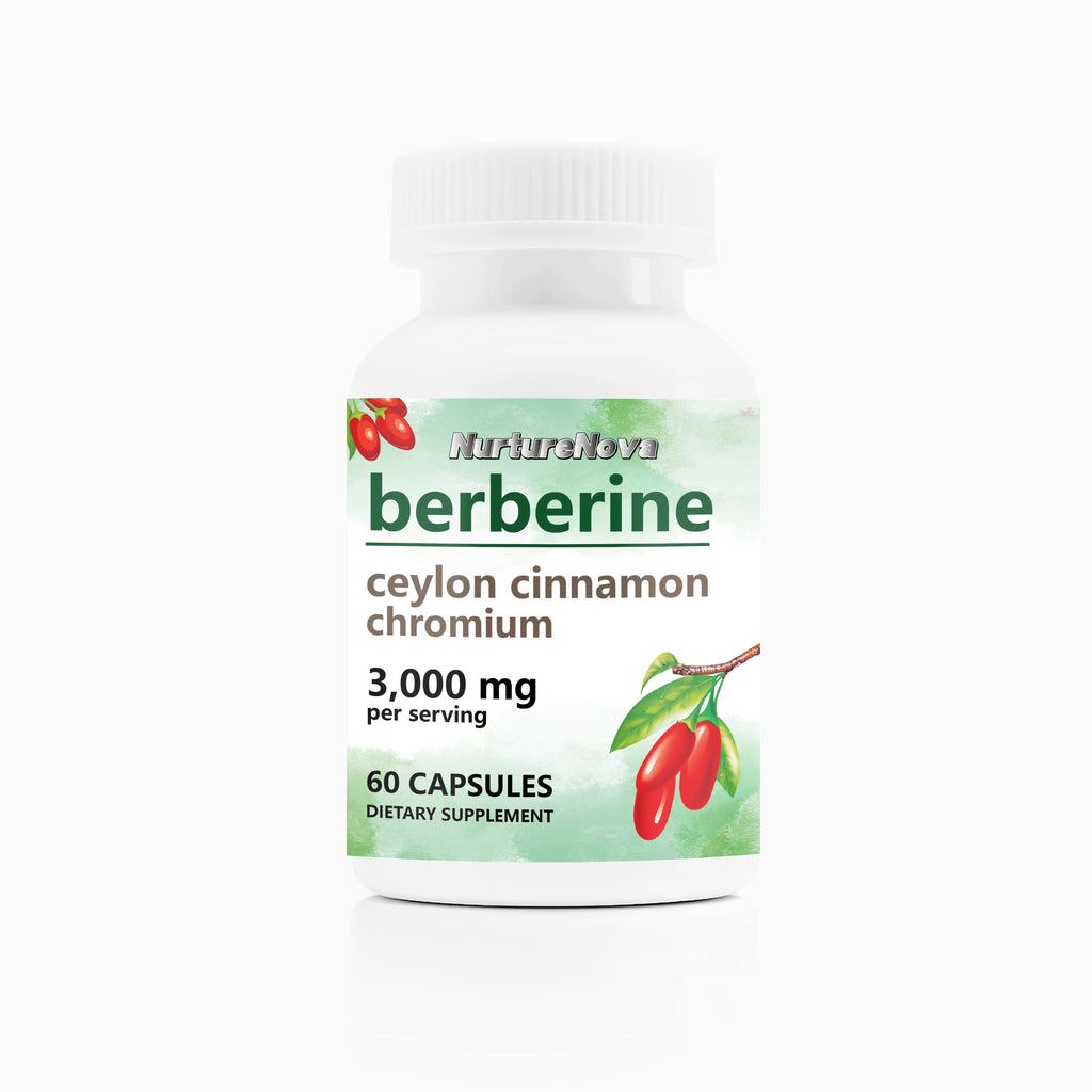 Berberine Capsules - Metabolic Health Support | 3000mg | 60 Count | Dropship