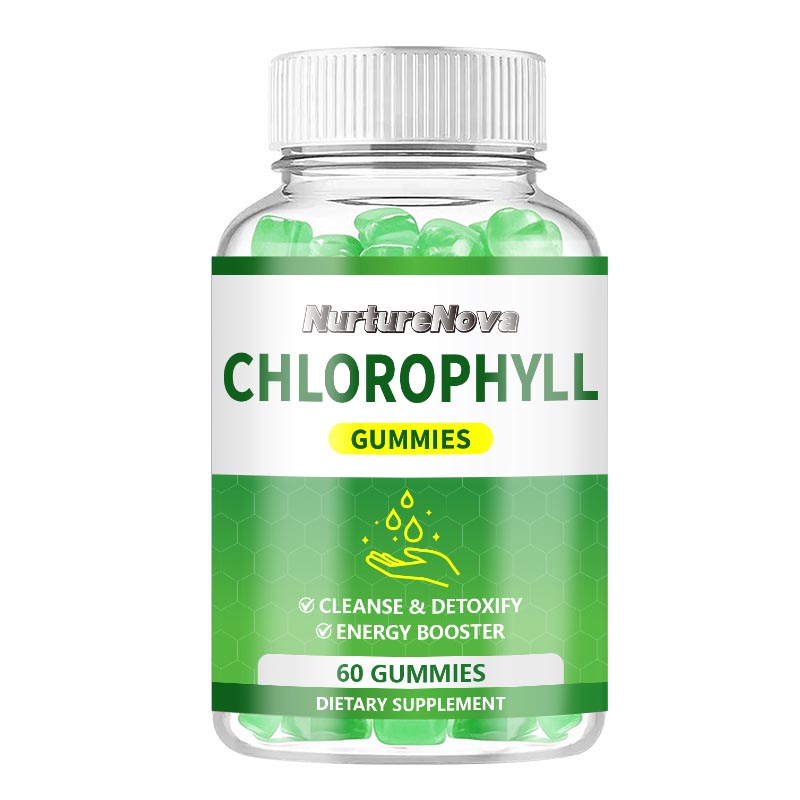 Chlorophyll Gummies-Support Cleanse Detox & Energy Boost|60 Count|Dropship