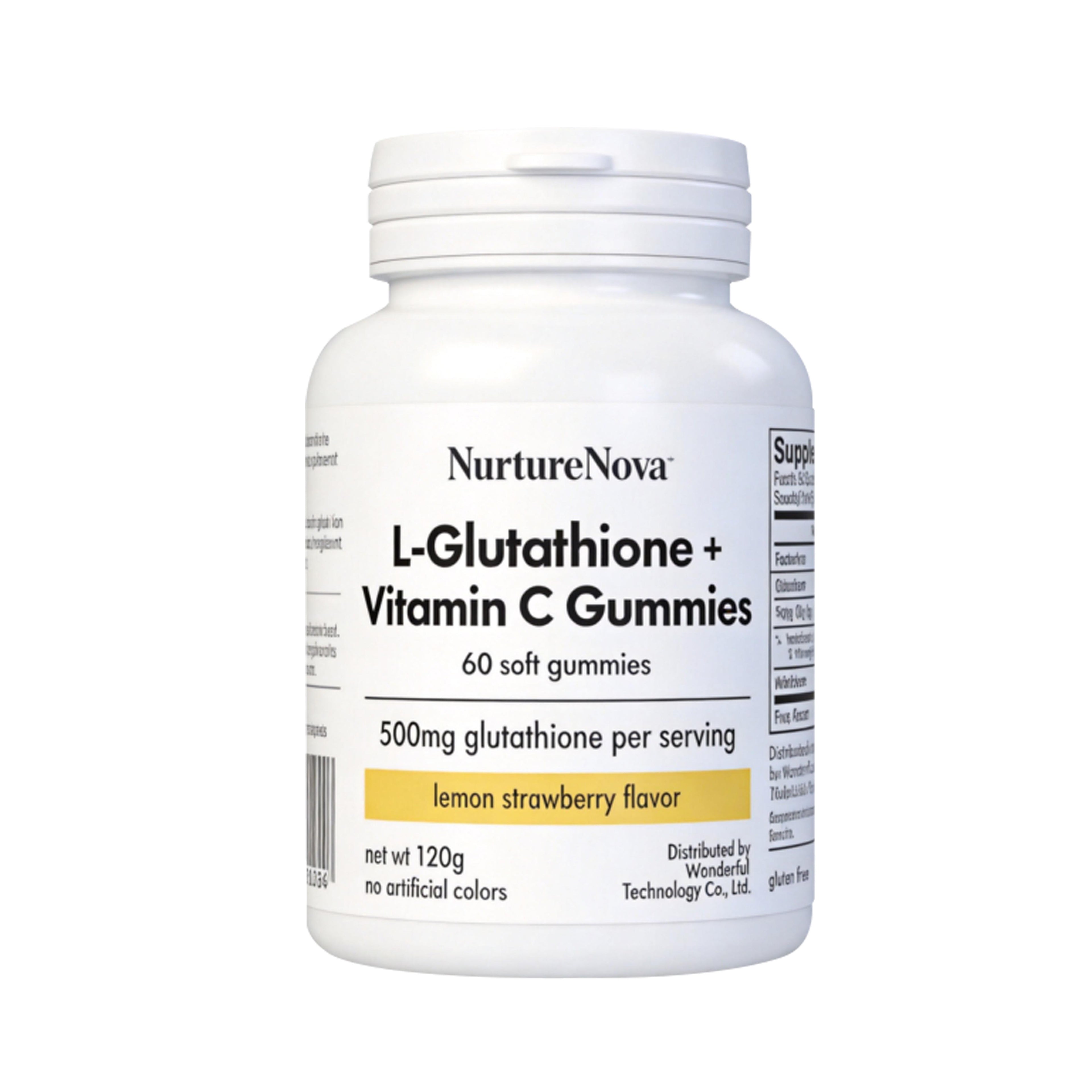 L-Glutathione Vitamin C Gummies - Skin Support | 60 Gummies | Dropship