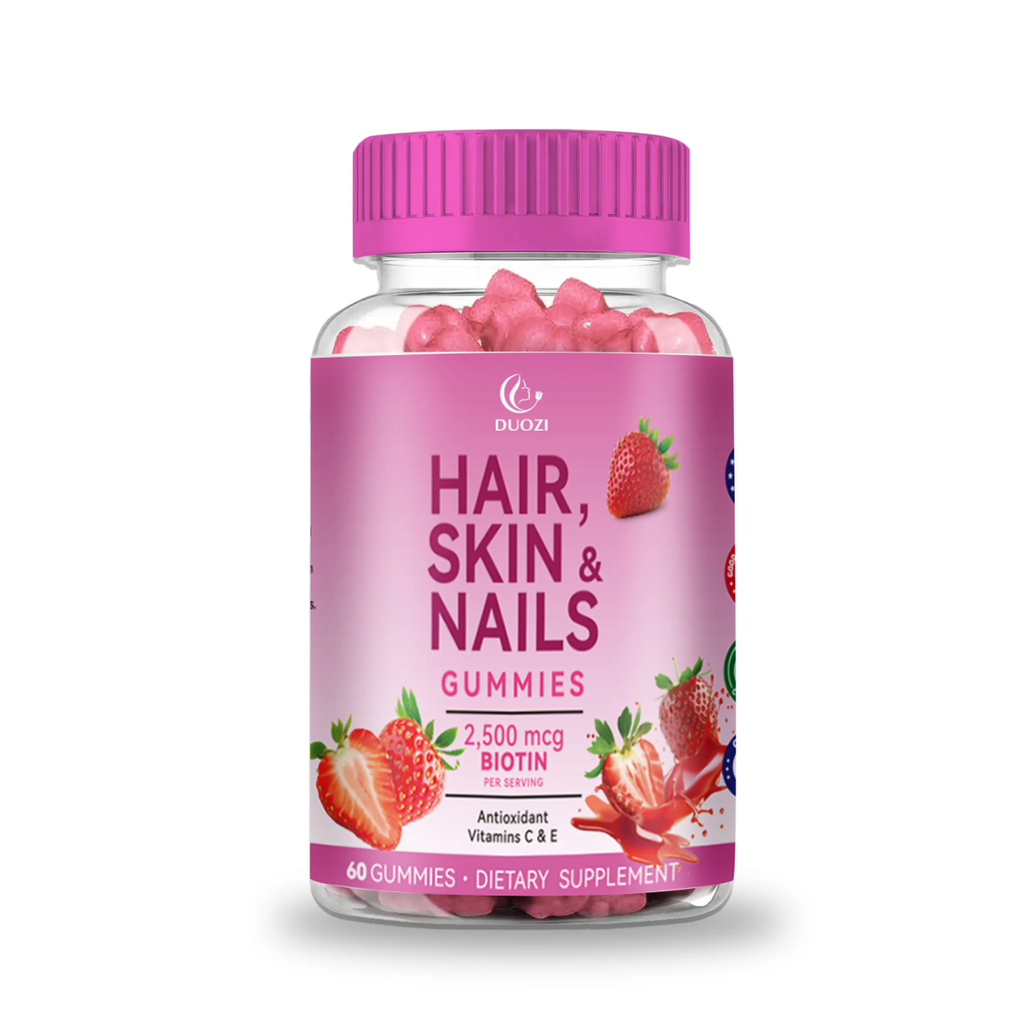 Hair, Skin & Nails Gummies - Daily Nutritional | 60 Gummies | Dropship