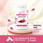 Saffron Capsules - Herbal Wellness Support | 60 Capsules | Dropship