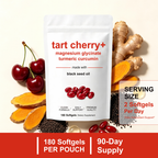 Tart Cherry Plus Softgels - Daily Body Support | 180ct | Dropship