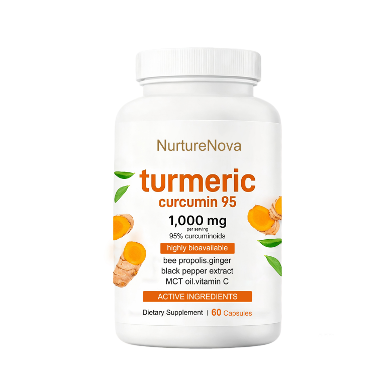 Turmeric Curcumin Capsules - Daily Wellness | 60ct | Dropship