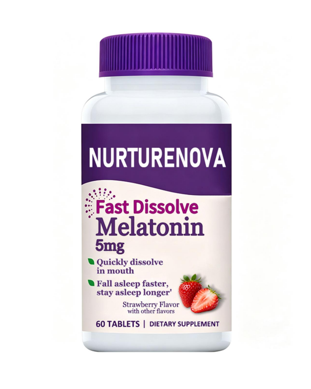 Melatonin Tablets - Support Restful Sleep |Strawberry Flavor| Dropship