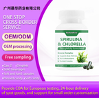 Spirulina & Chlorella Capsules Super Greens | 60ct | Dropship