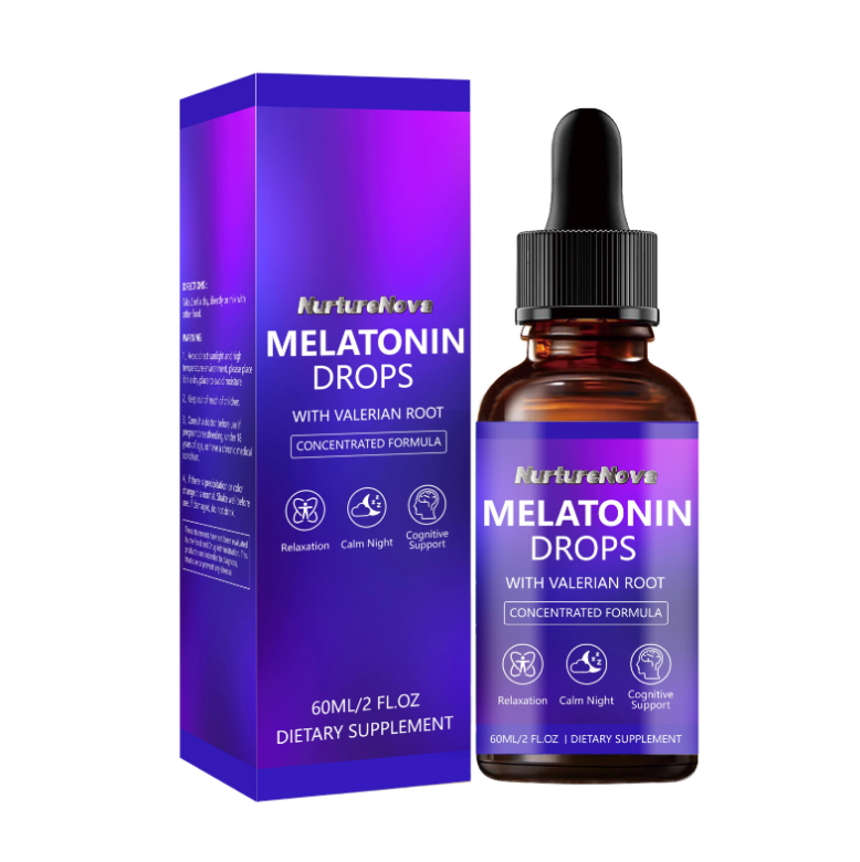 Melatonin Sleep Drops - Relaxation & Cognitive Support | 60ml | Dropship