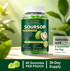 Soursop Herbal Gummies - Overall Body Wellness | 60ct | Dropship