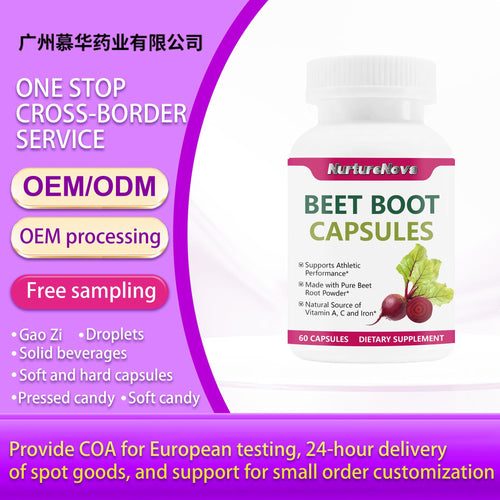 Beet Root Capsules - Nutrient Support |60 Capsules| Dropship