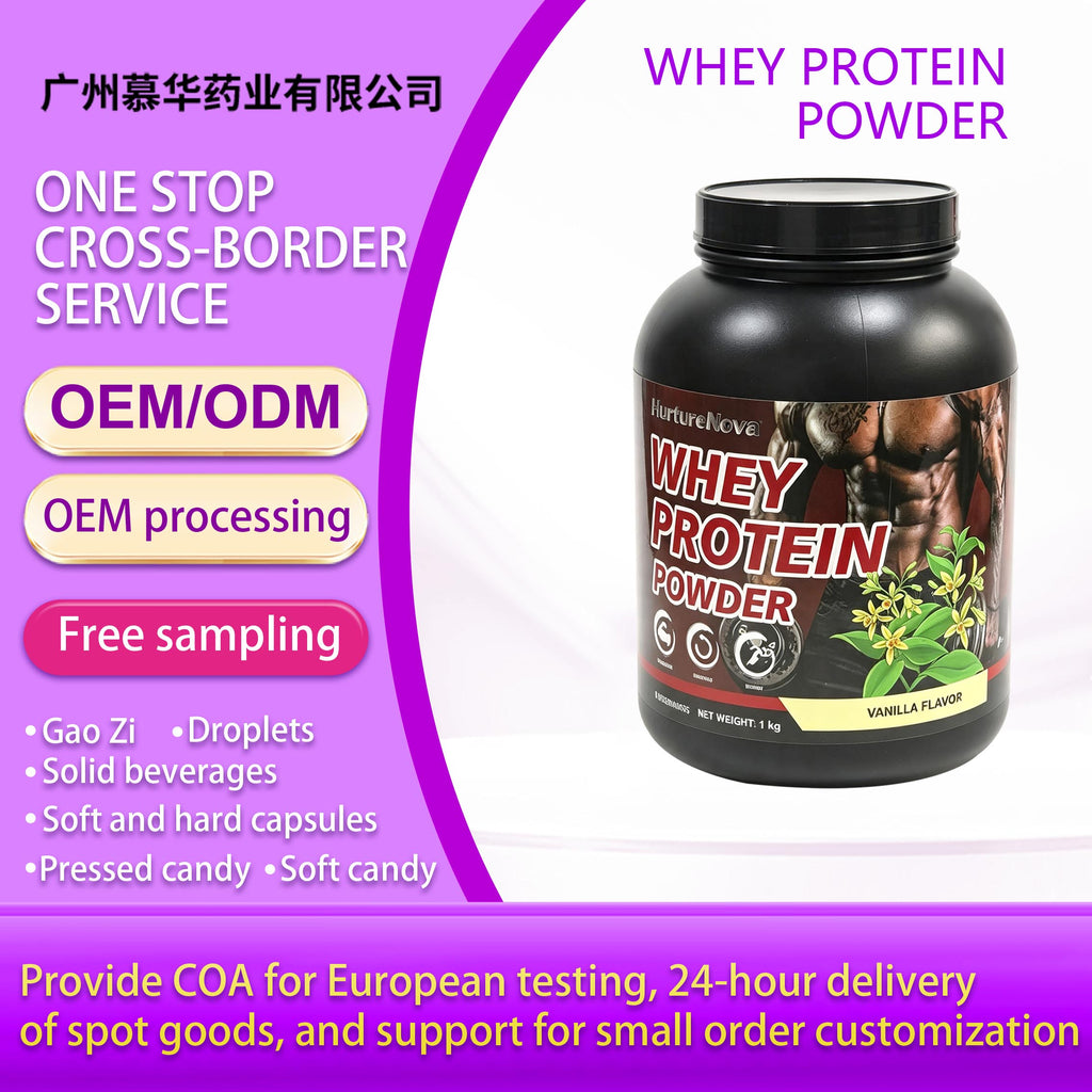 Whey Protein Powder - Muscle Support | Vanilla Flavor | Dropship