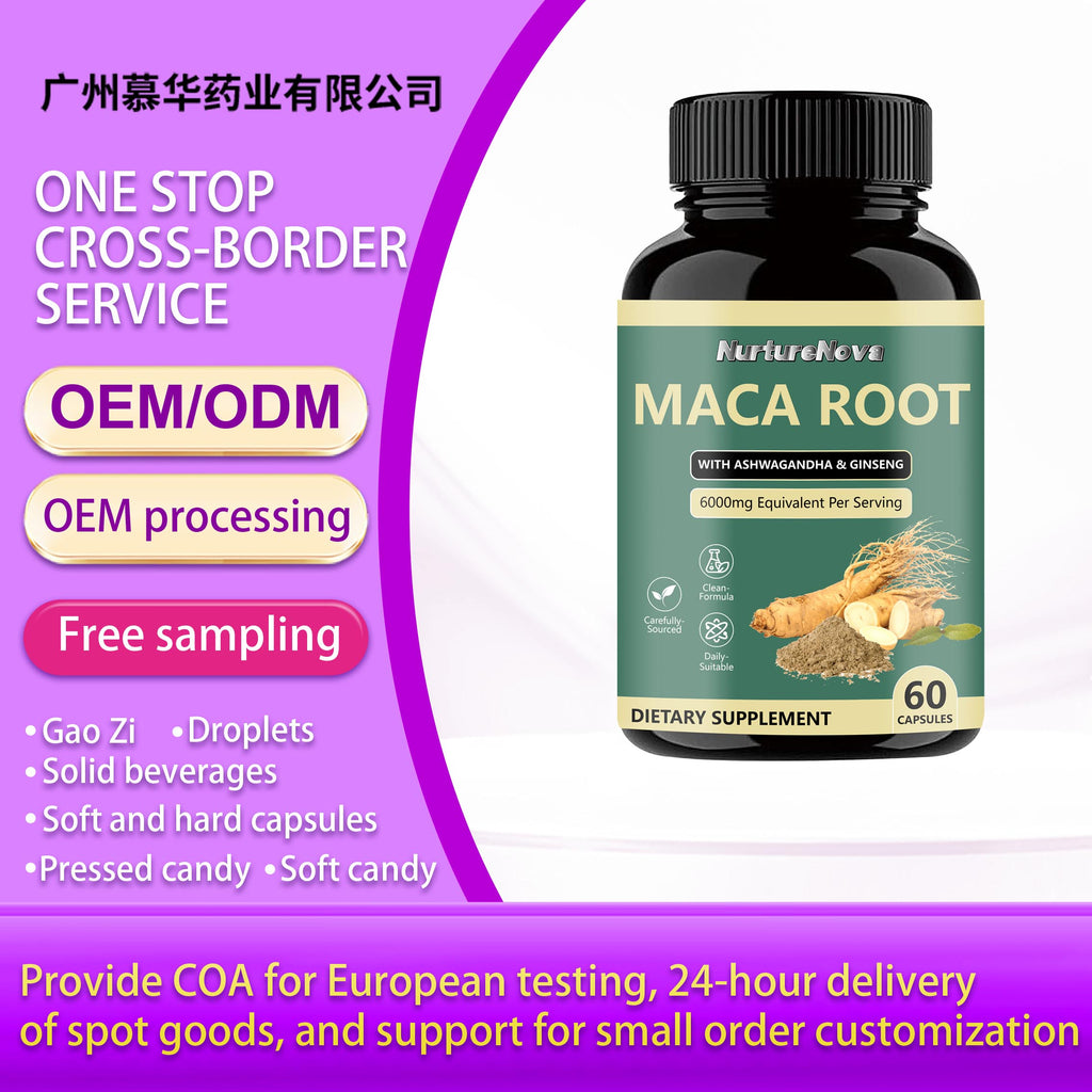 Maca Root Capsules-Support Daily Wellness|60ct|Dropship