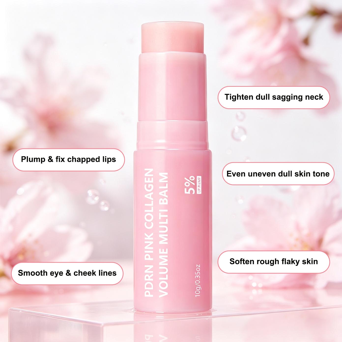 PDRN Collagen Multi Balm - Lip Care Moisturizer | 10g | Dropship