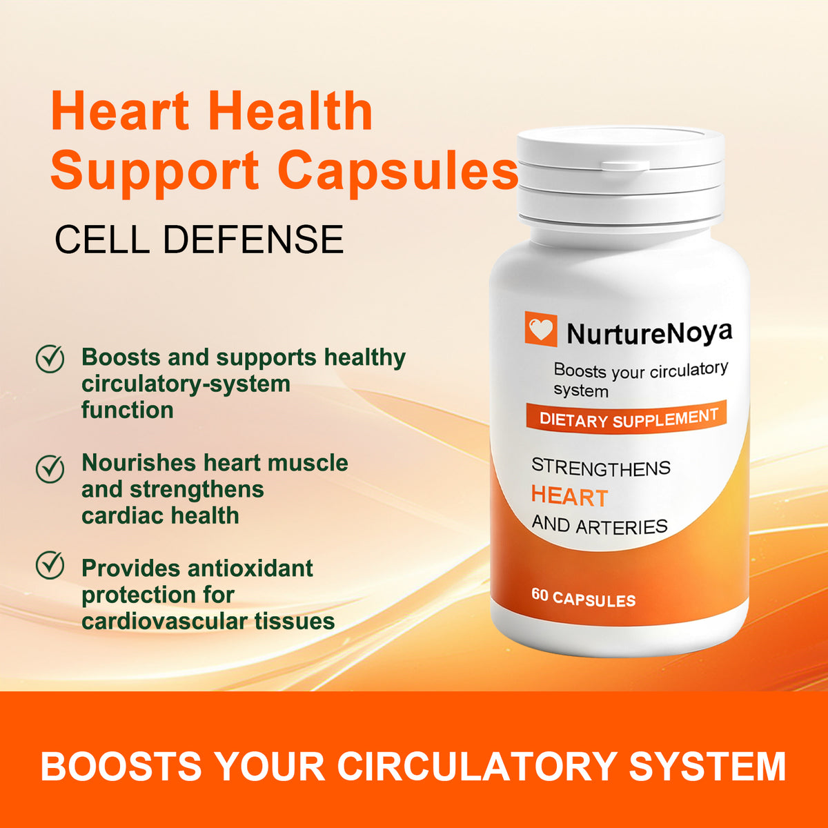 Circulation Support Capsules - Wellness Support |60 Capsules| Dropship