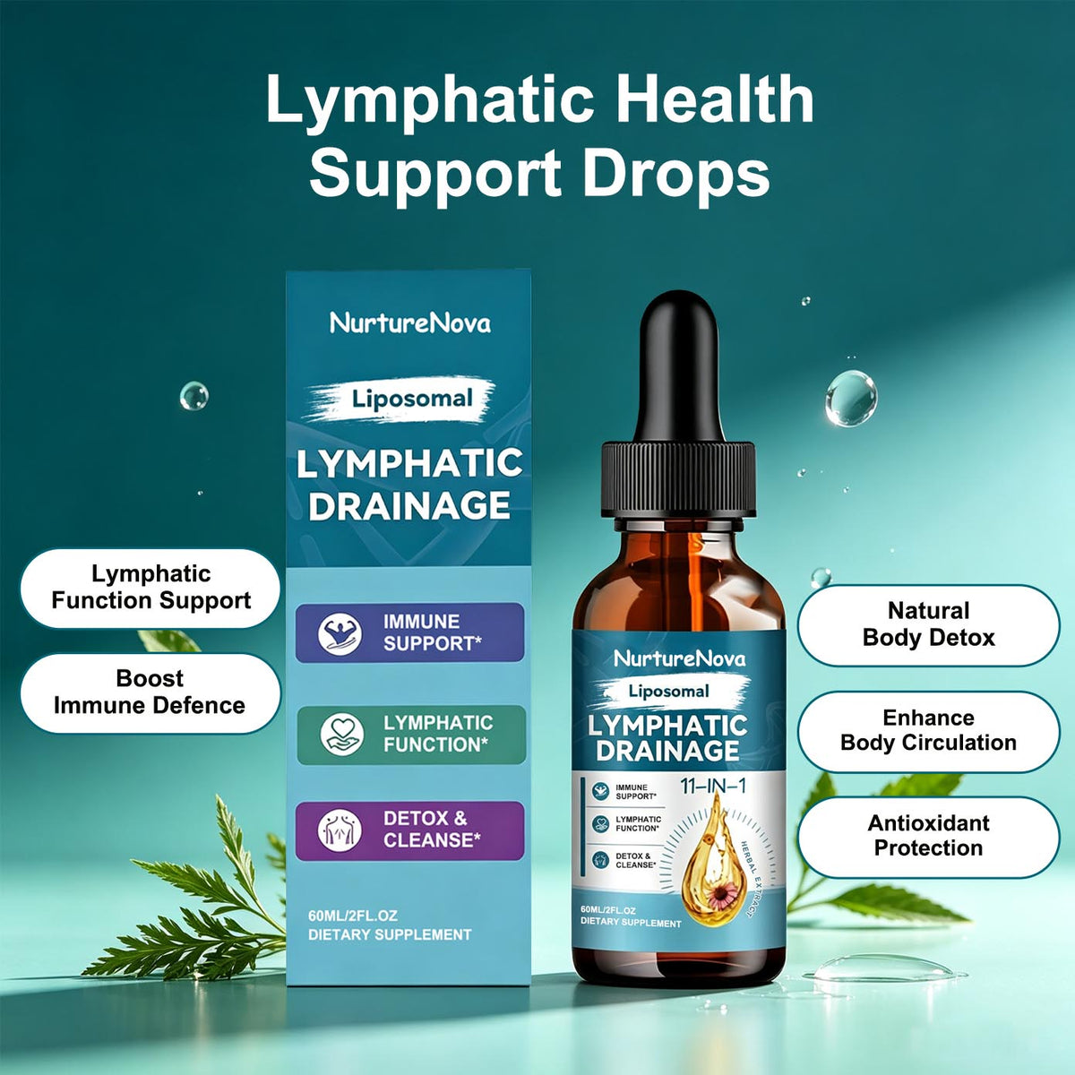 Herbal Wellness Drops | 60 mL | Private Label & Dropshipping