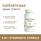 Nattokinase Capsules‑Supports body wellness | 60 Capsules | Dropship