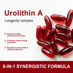 Urolithin A Complex Softgels-Antioxidant Support|120 Softgels|Dropship