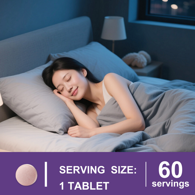 Melatonin Tablets - Support Restful Sleep |Strawberry Flavor| Dropship