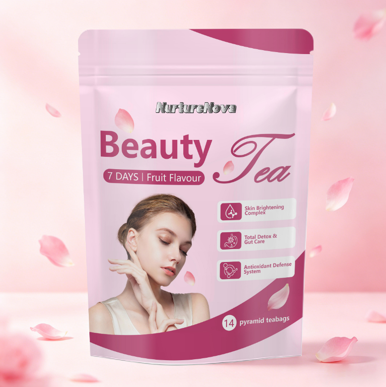Beauty Tea - Skin Brightening Detox Gut Care |14 Teabags|Dropship