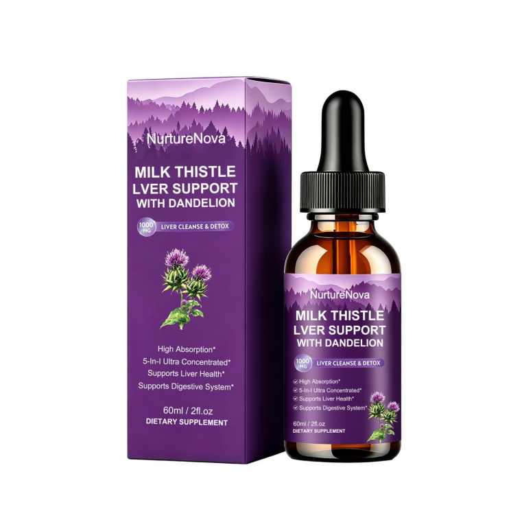 Milk Thistle Liver Drops‑Liver & Digestive Support | 60ml | Dropship