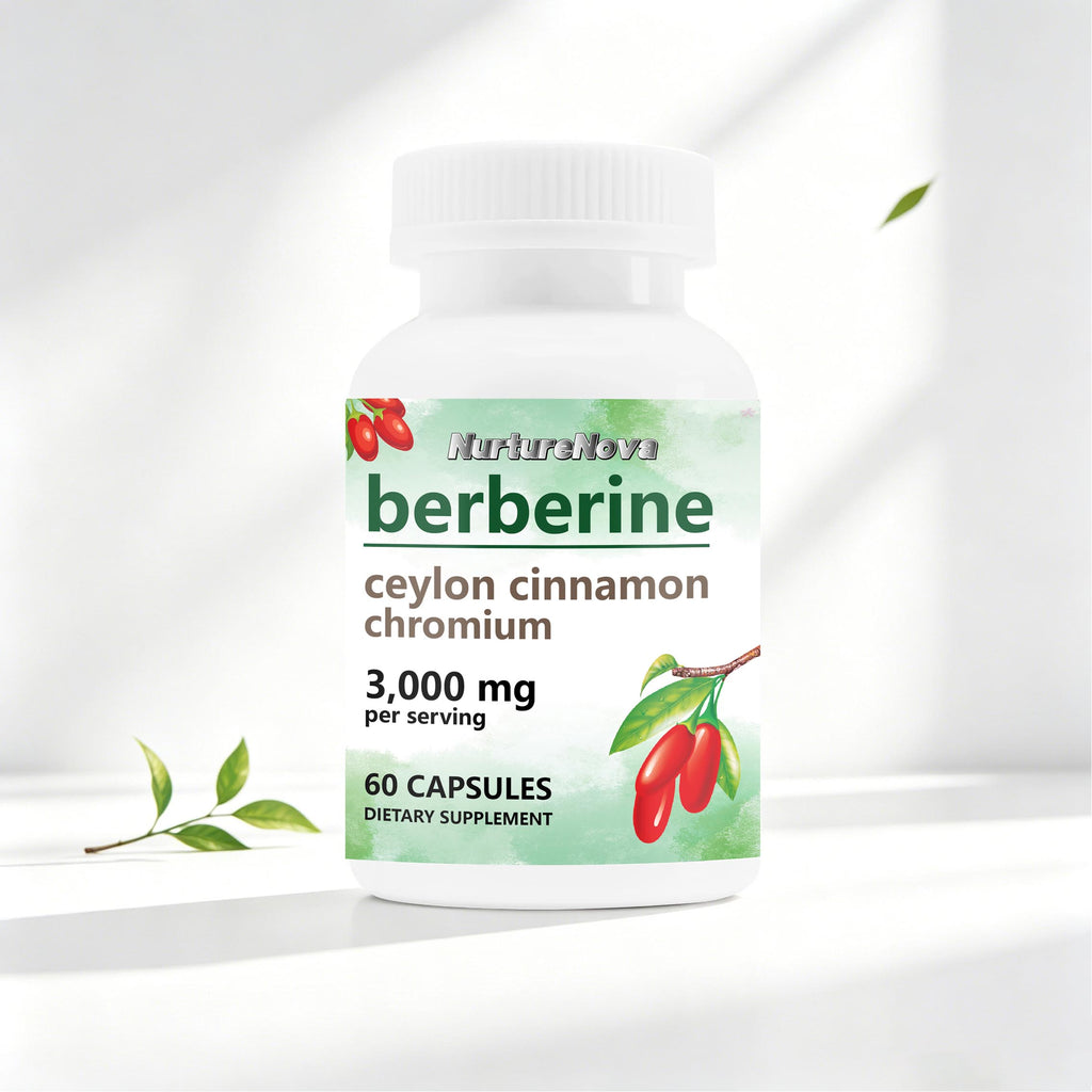 Berberine Capsules - Metabolic Health Support | 3000mg | 60 Count | Dropship