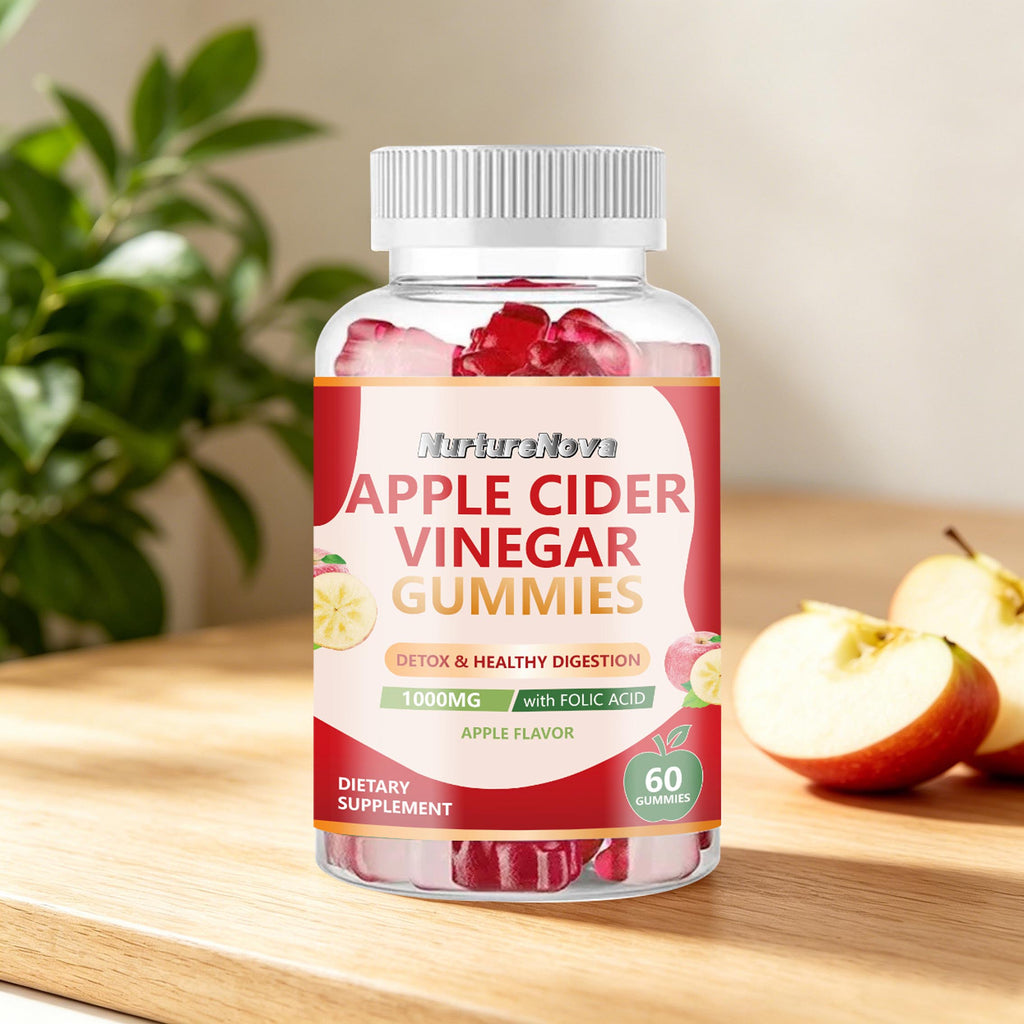 Apple Cider Vinegar Gummies - Detox & Healthy Digestion | 60 Count | Dropship