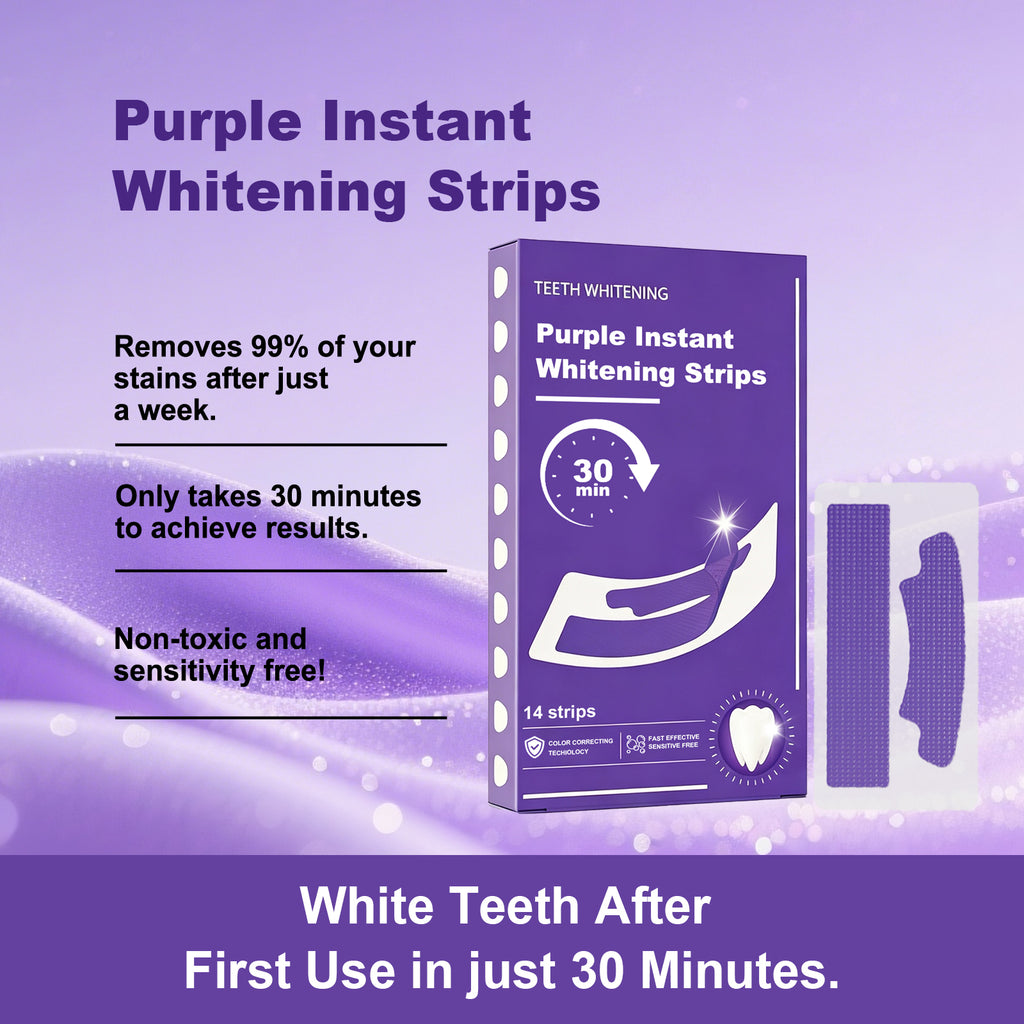 Teeth Whitening Strips - Gentle Teeth Oral Care | 14 Strips | Dropship