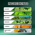 Soursop Moringa Sea Moss Drops-Herbal Daily Support| 60ml | Dropship