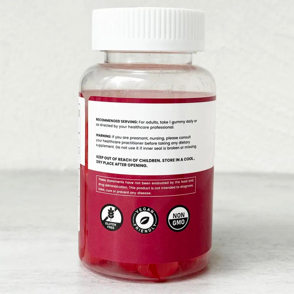 Beets Iron Gummies - Blood Wellness Support | 60 Gummies | Dropship